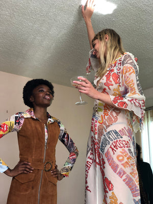 
                  
                    Rolling Stones x Stoned Silk dress
                  
                