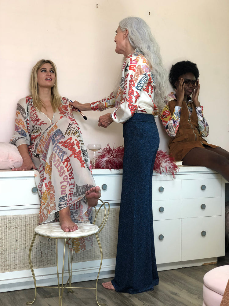 
                  
                    Rolling Stones x Stoned Silk dress
                  
                