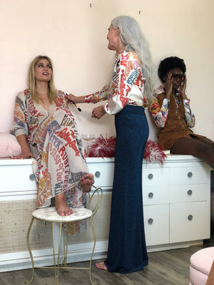 
                  
                    Rolling Stones x Stoned Silk dress
                  
                