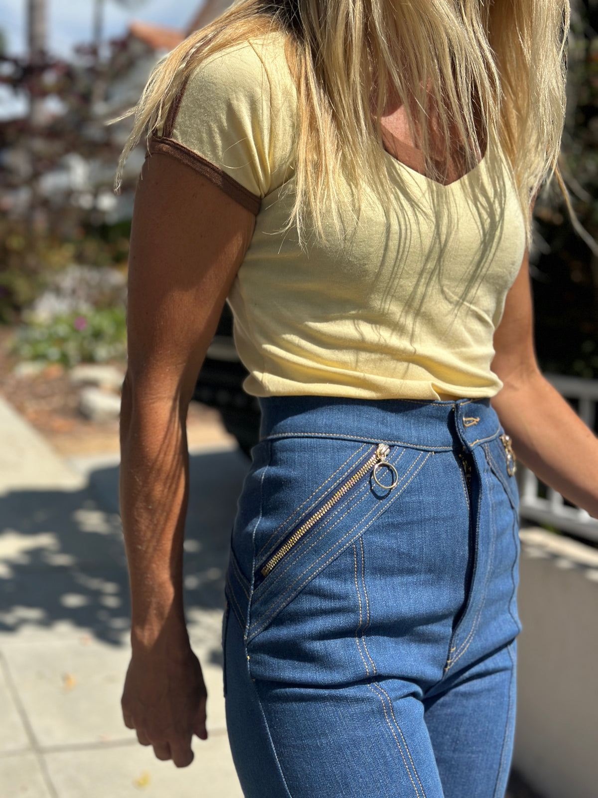 Malibu tee in butter