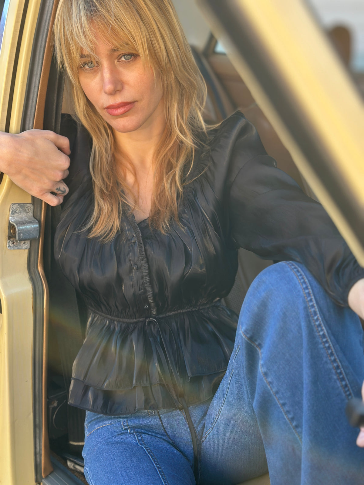 La Fille Top in Black FINAL SALE