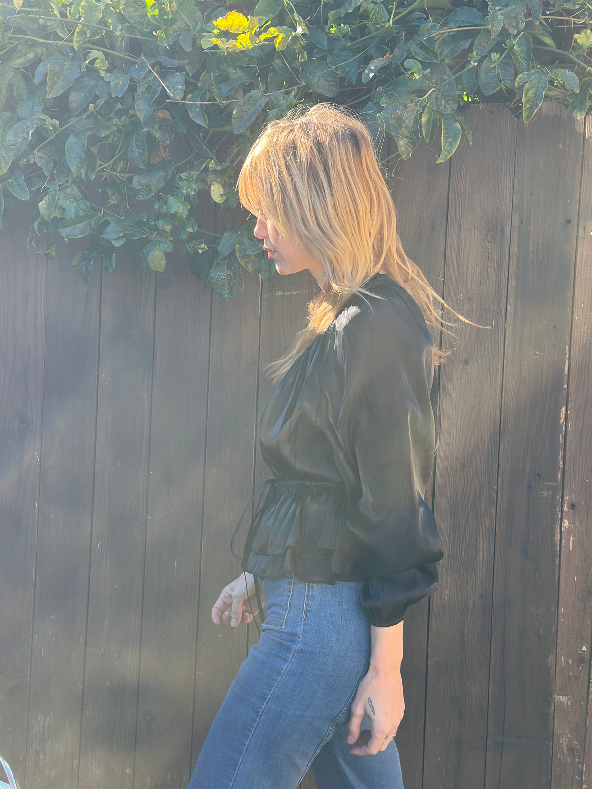 La Fille Top in Black FINAL SALE