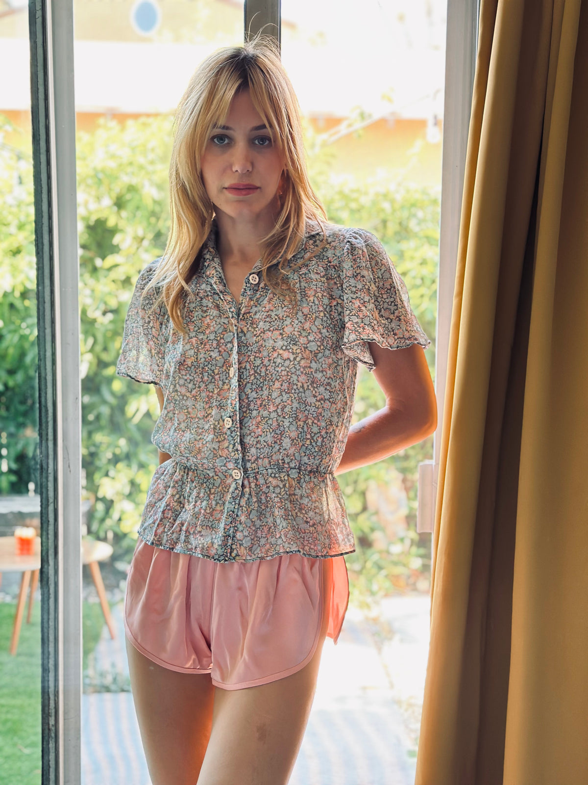 Heartbreaker short in blush