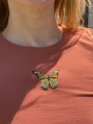 
                  
                    Butterflies Are Free Tee Brown
                  
                