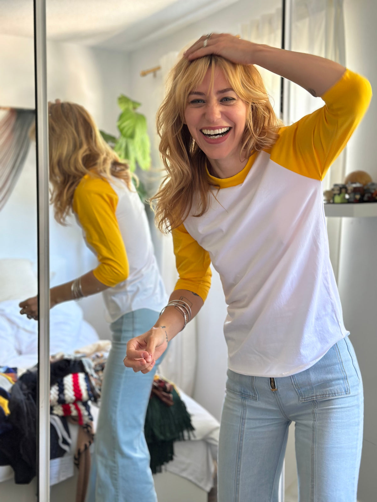 Dazed Classic Raglan in mustard