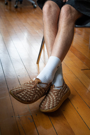 
                  
                    Latigo | Suede Vegan | Two-Tone | Crepe | Walnut | Beige
                  
                