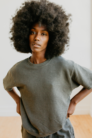 
                  
                    Harmony Short Sleeve Crewneck
                  
                