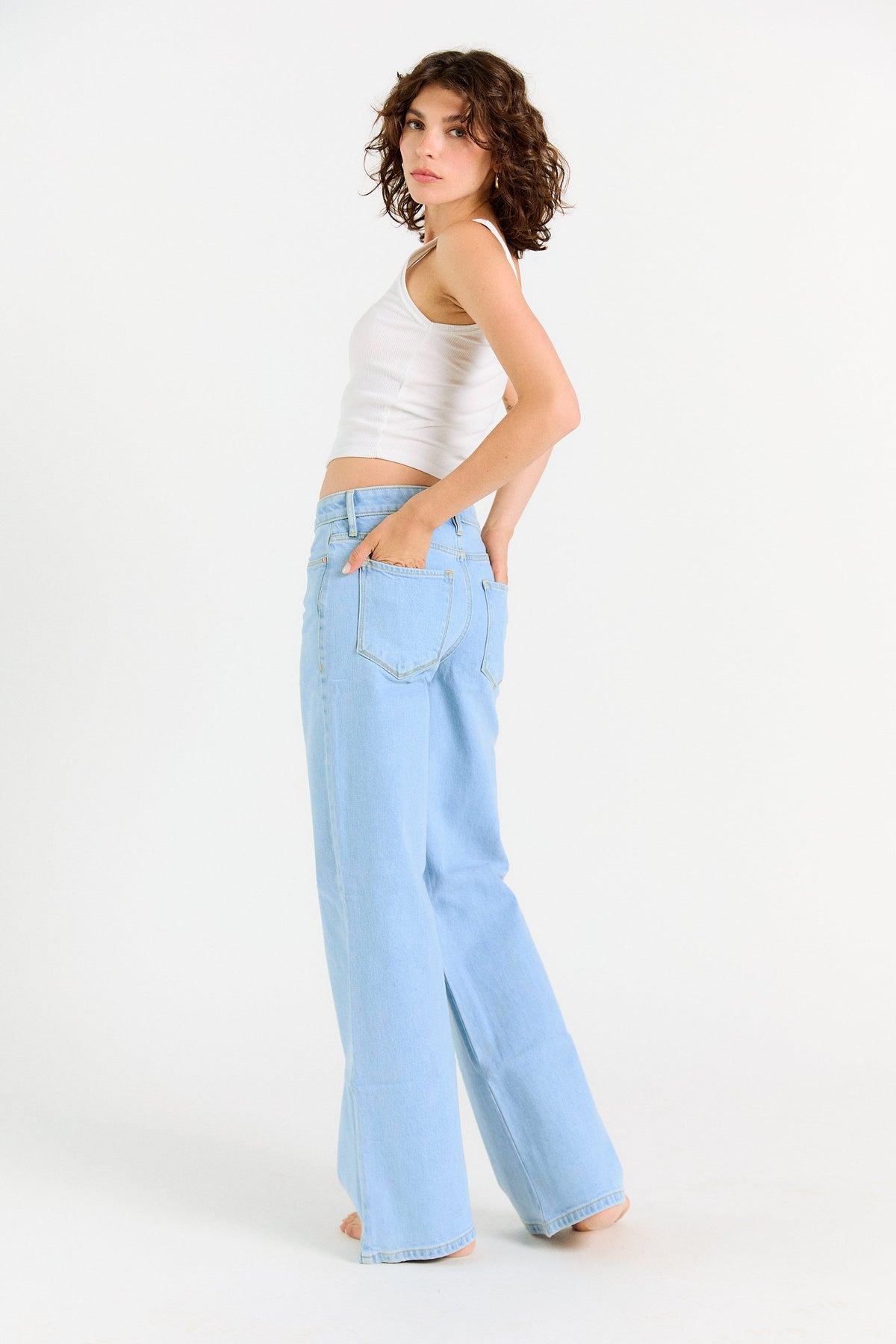 The Rebel Wide Leg - Noa Wash