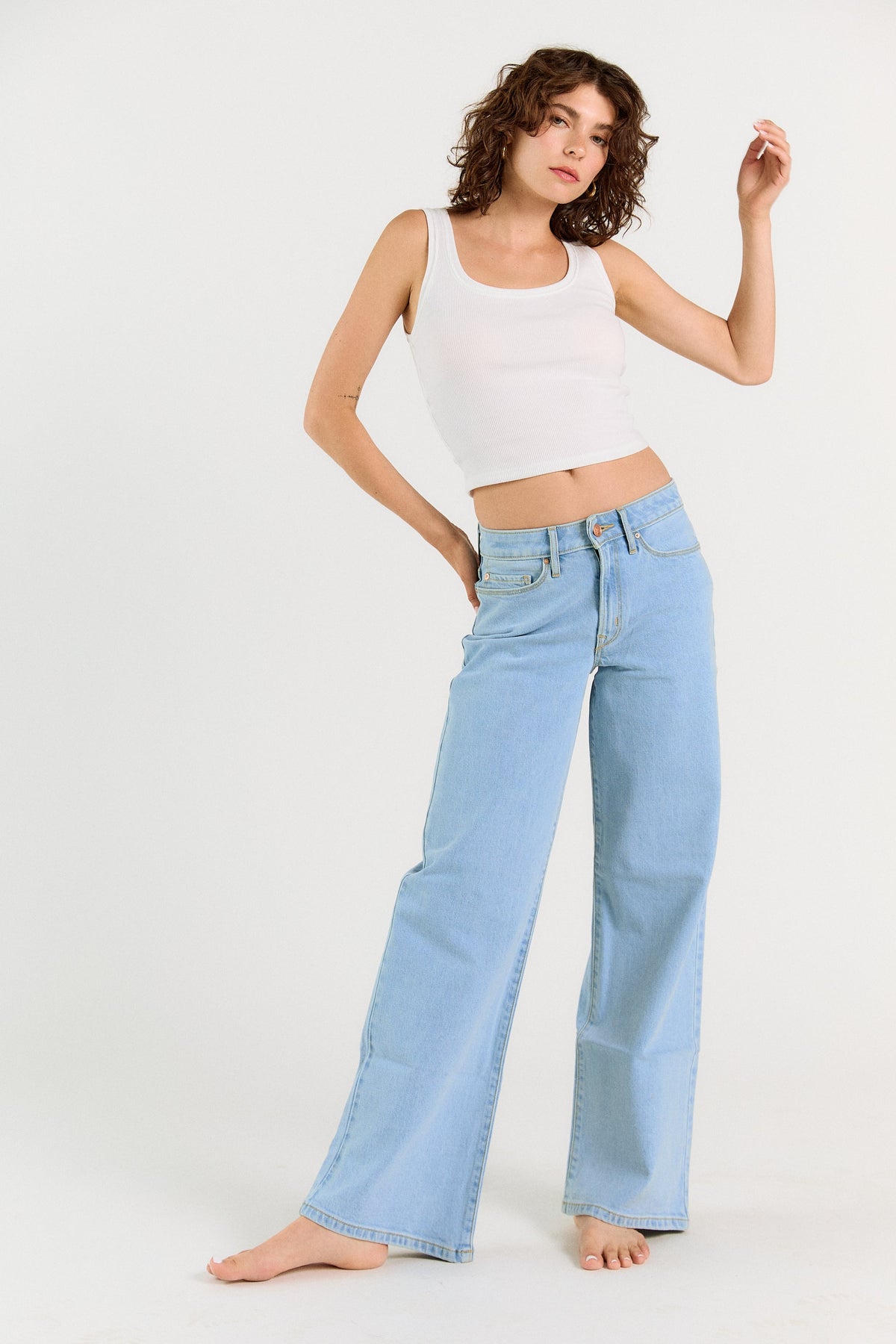 The Rebel Wide Leg - Noa Wash