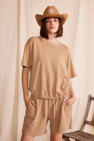 
                  
                    Harmony Short Sleeve Crewneck
                  
                