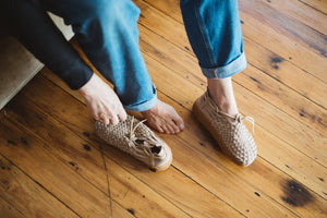 
                  
                    Women's Latigo | Suede Vegan Leather | Crepe | Beige
                  
                