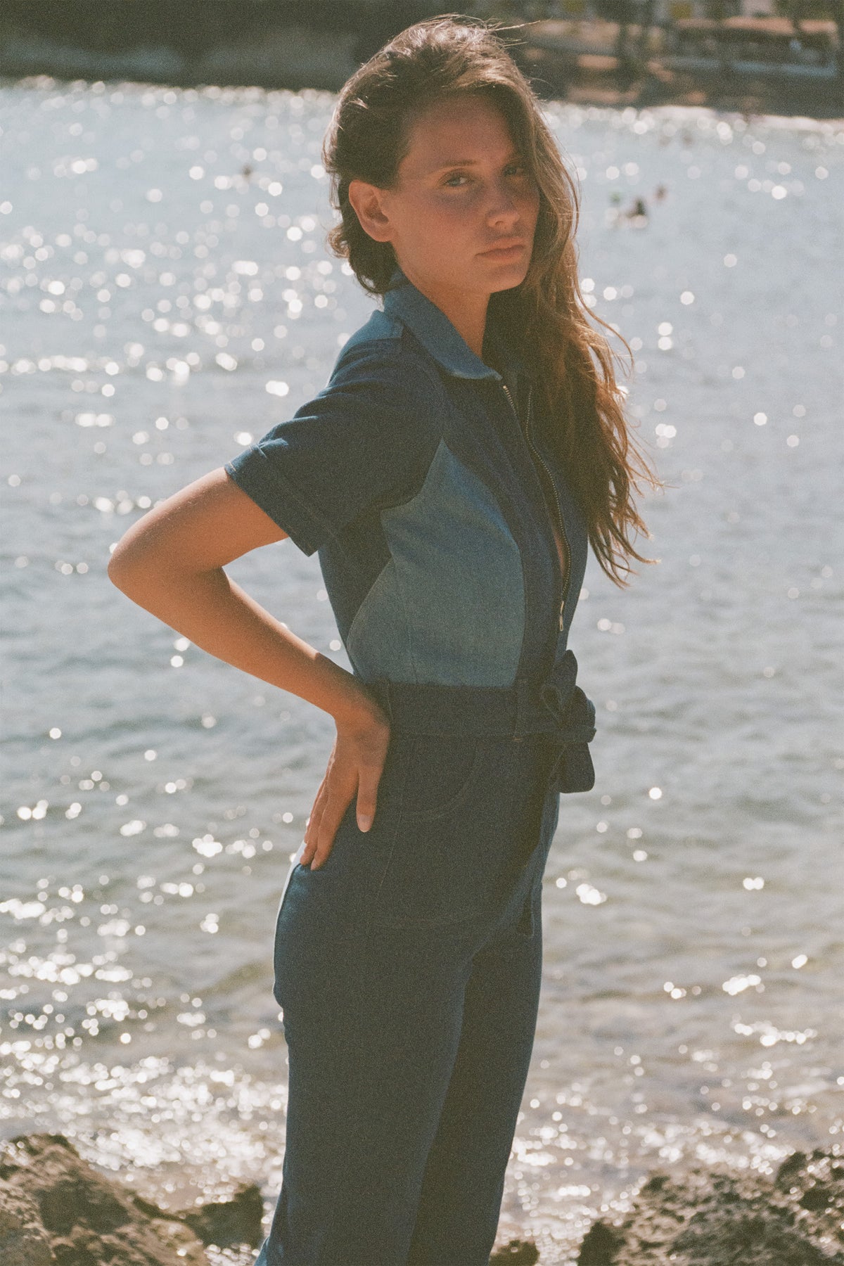 blue jean baby jumpsuit | coming soon...