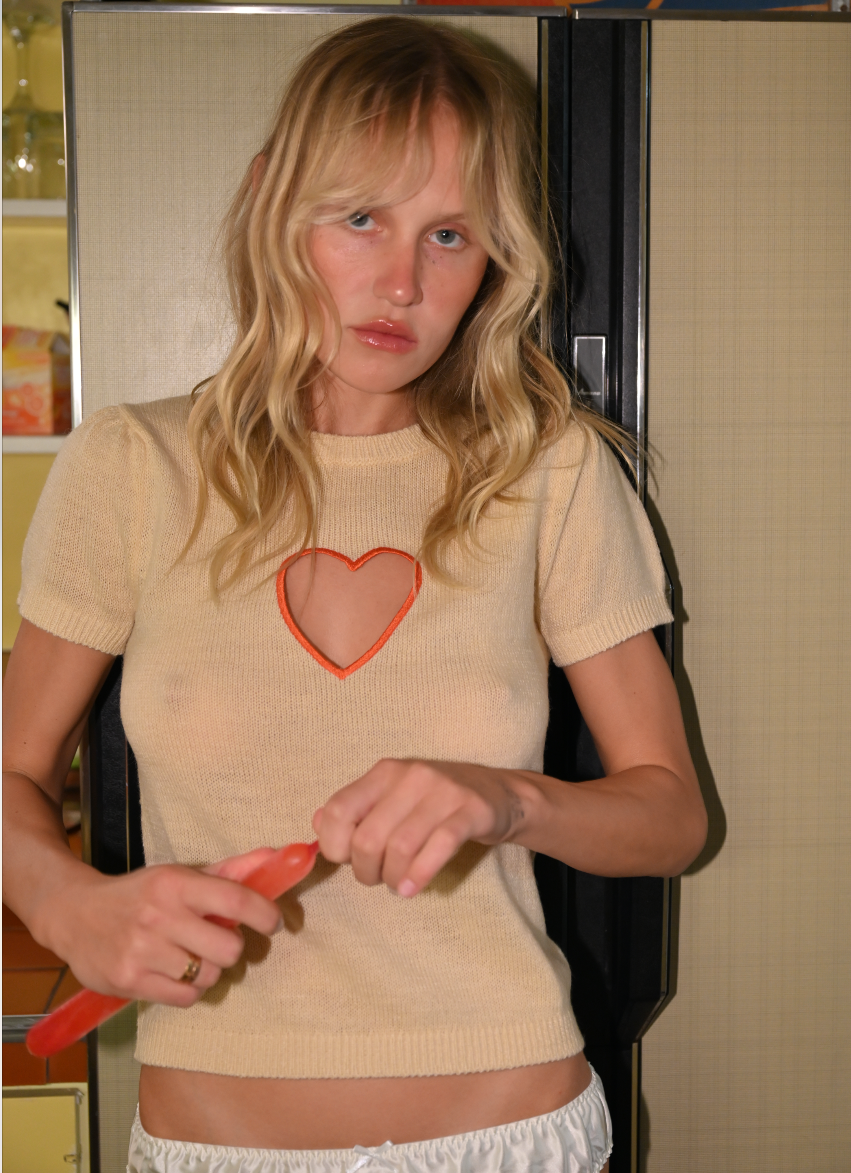 Heart of Gold Sweater
