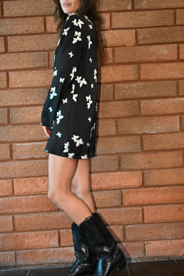 Dream a Little Dream Dress in black FINAL SALE
