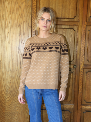 
                  
                    punky boyfriend sweater in camel
                  
                