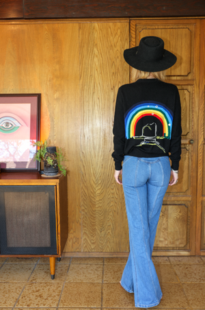 
                  
                    rainbow cowboy cashmere cardigan
                  
                