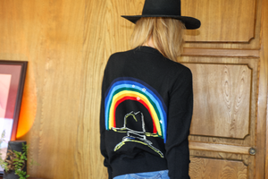 
                  
                    rainbow cowboy cashmere cardigan
                  
                