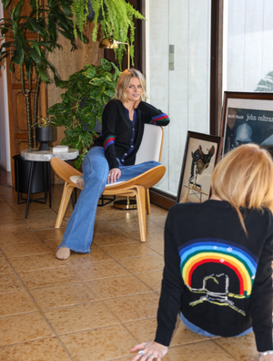 
                  
                    rainbow cowboy cashmere cardigan
                  
                