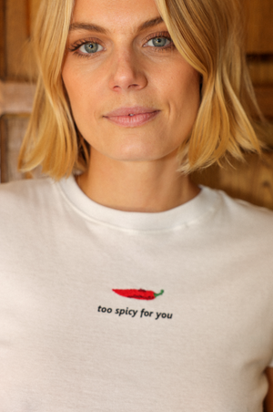 
                  
                    too spicy tee
                  
                