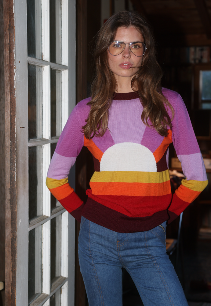 
                  
                    California Dreamin Sweater in Sunset
                  
                