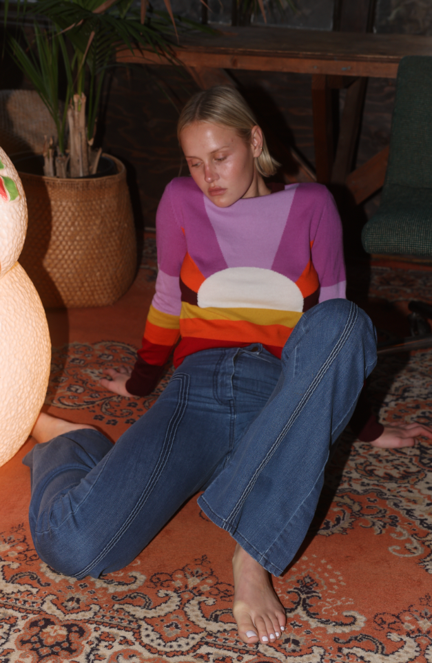 
                  
                    California Dreamin Sweater in Sunset
                  
                