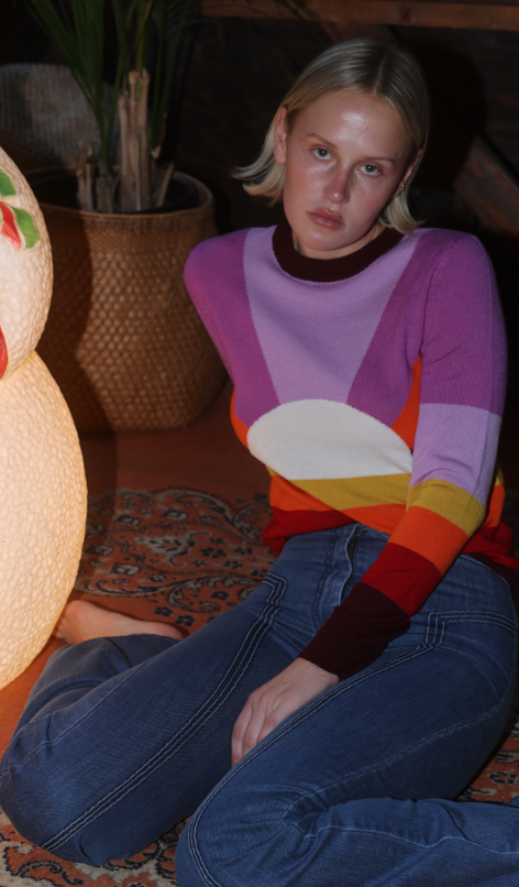 
                  
                    California Dreamin Sweater in Sunset
                  
                