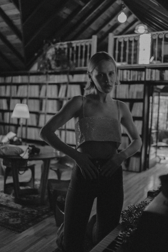 
                  
                    Starlet Top in Silver
                  
                