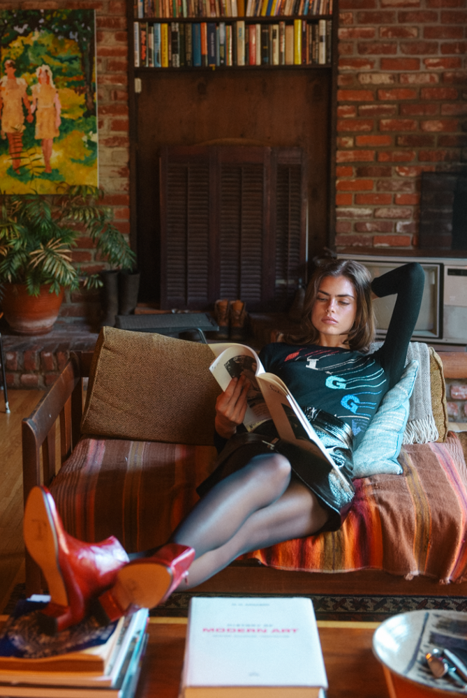 
                  
                    David Bowie Ziggy Stardust Sweater
                  
                