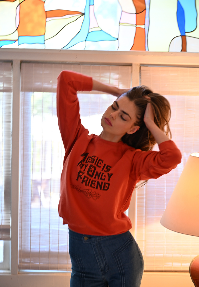 
                  
                    Music Is My Only Friend Sweatshirt
                  
                