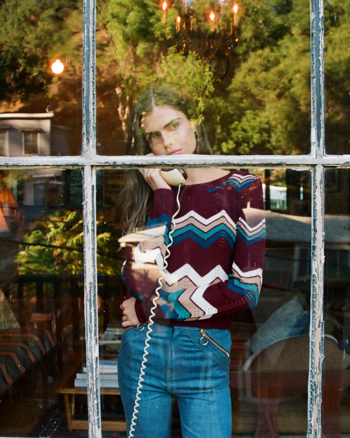 ziggy sweater in plum