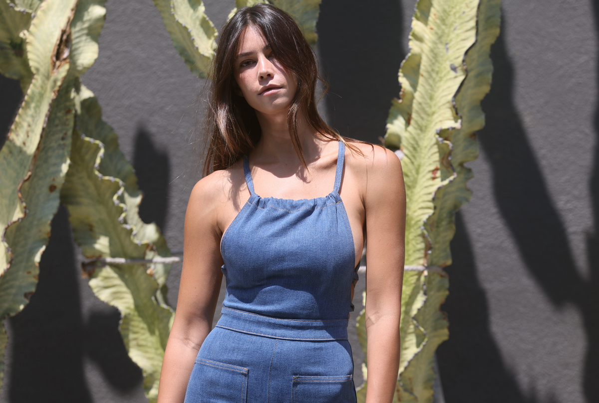 jean genie jumpsuit