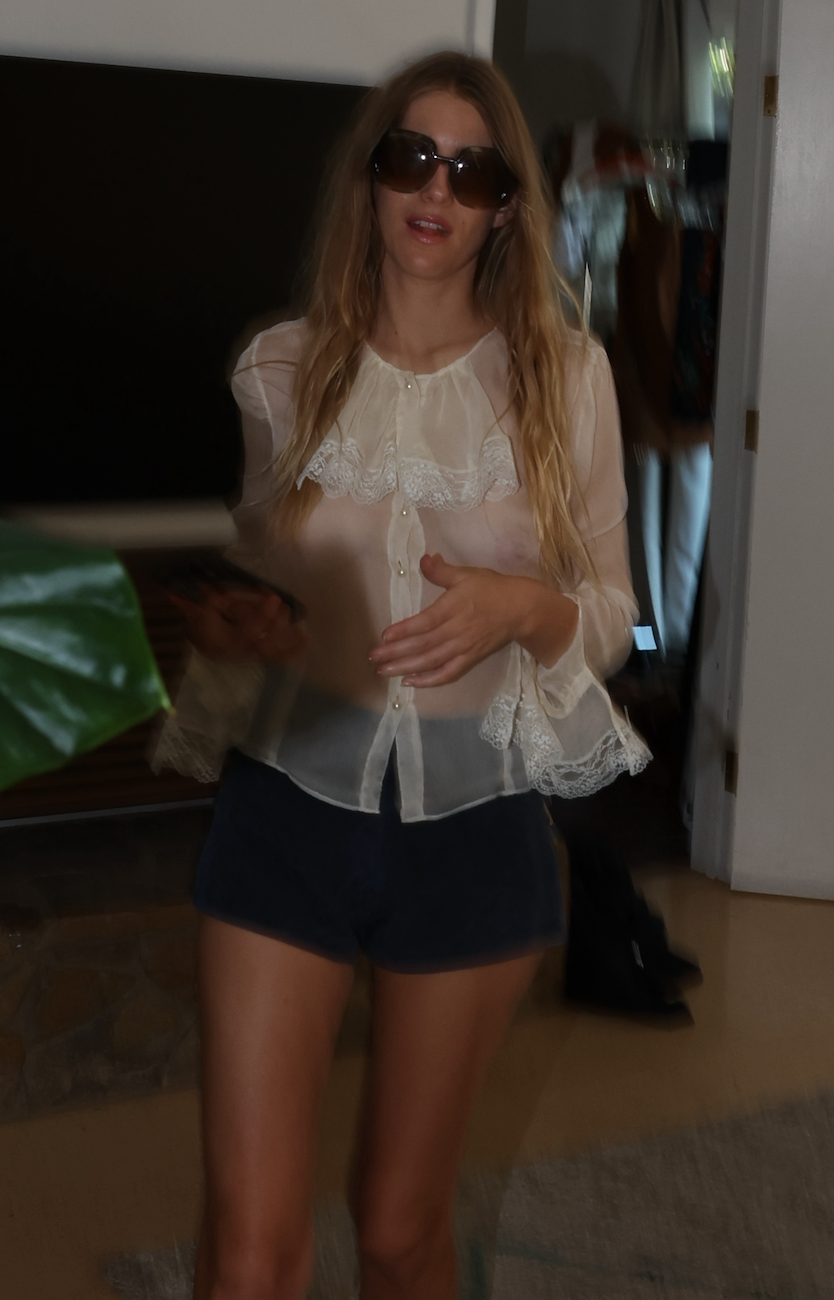 Marianne silk blouse