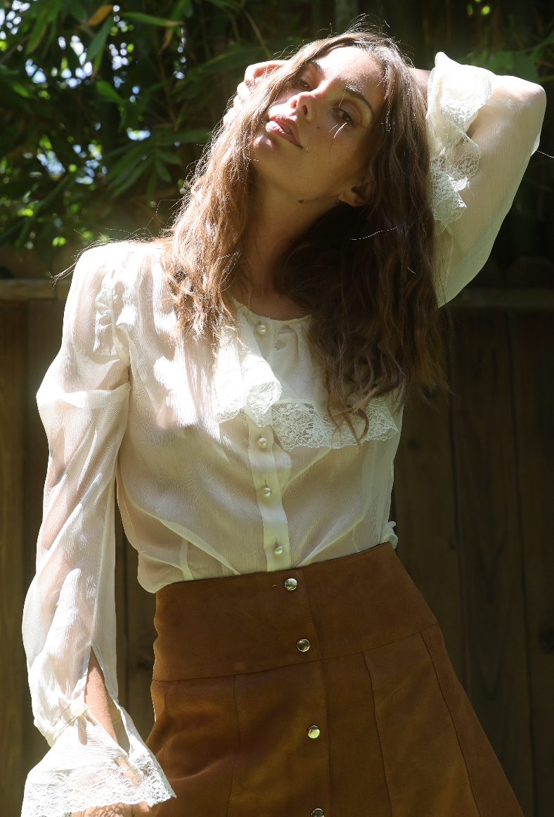 Marianne silk blouse