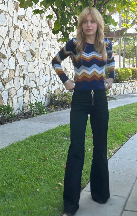 ziggy sweater in navy...RESTOCKED