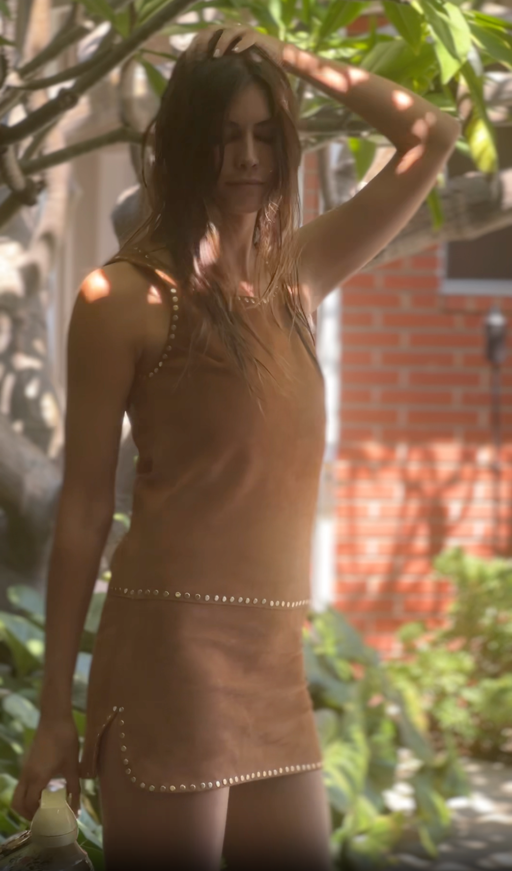 joplin suede dress