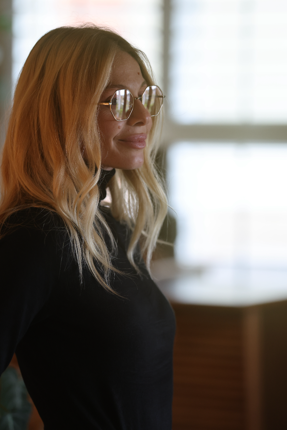 Françoise turtleneck in noir
