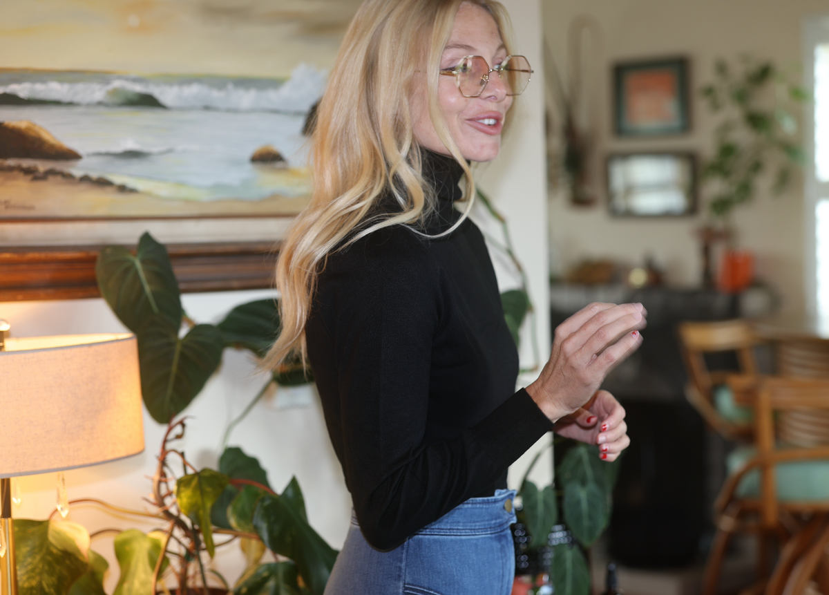 Françoise turtleneck in noir