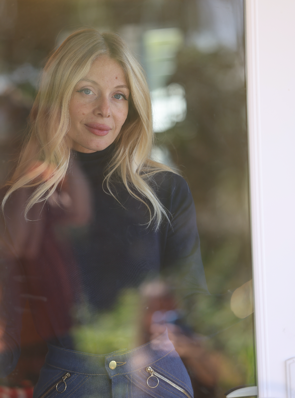 Françoise turtleneck in navy