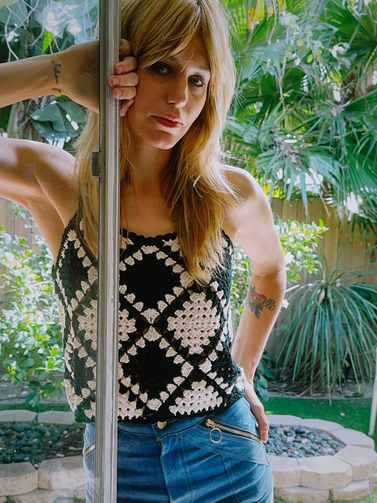 On the Road Again top in black FINAL SALE