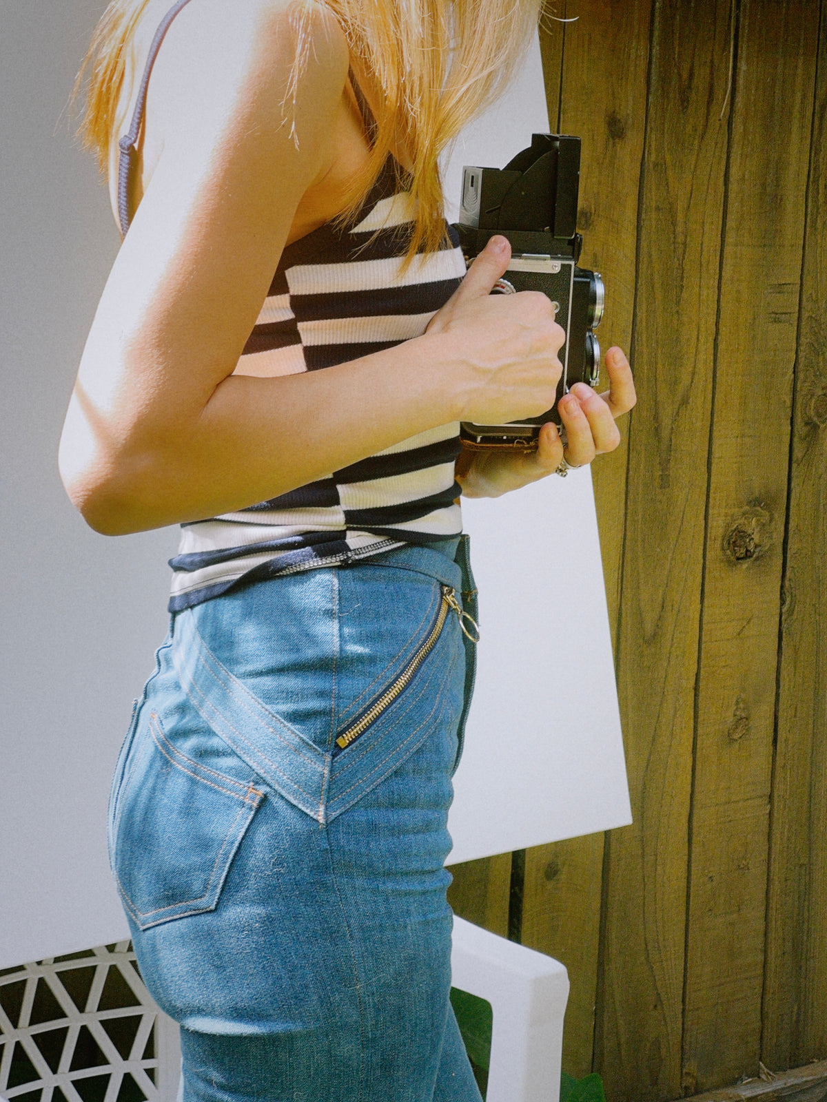 Gainsbourg tank in navy | restocked