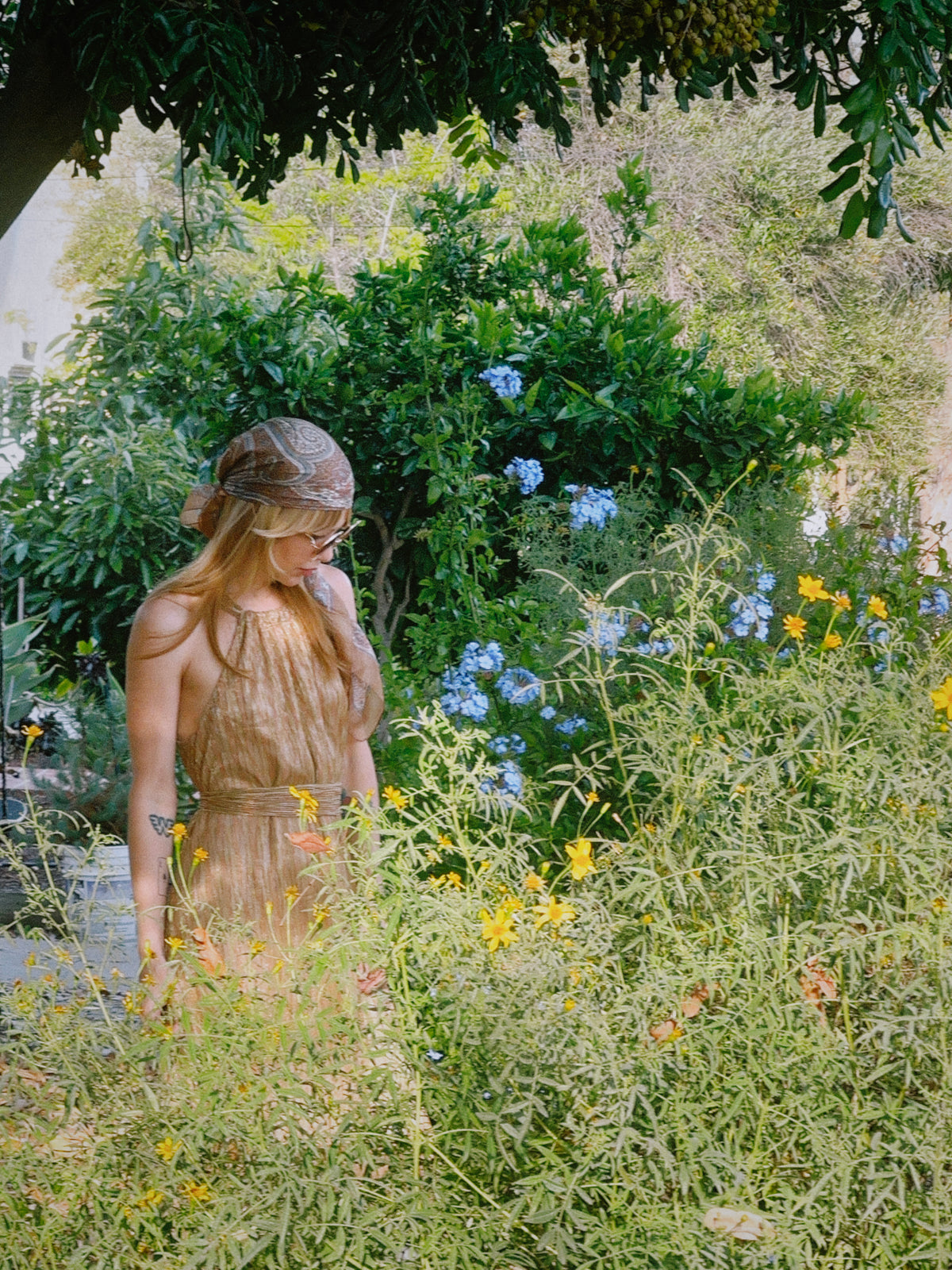 Gold Dust Woman dress FINAL SALE