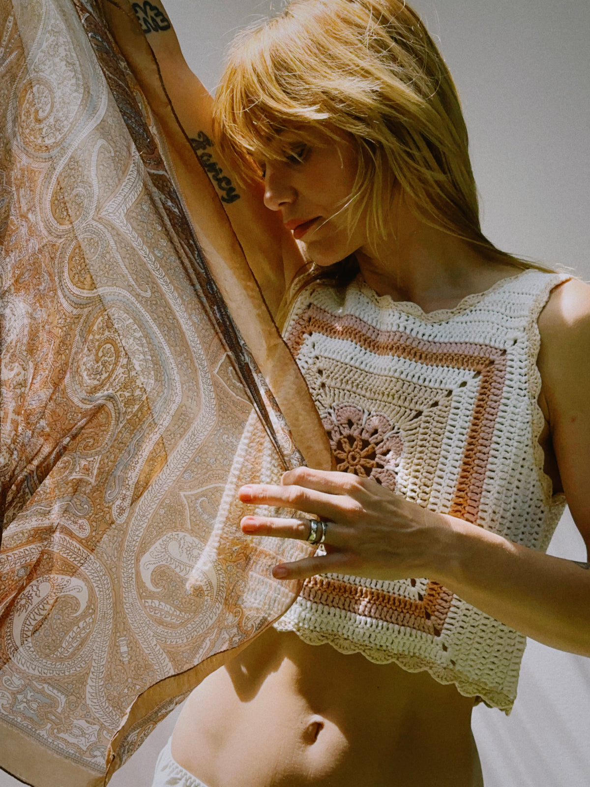 Flower Power crochet top