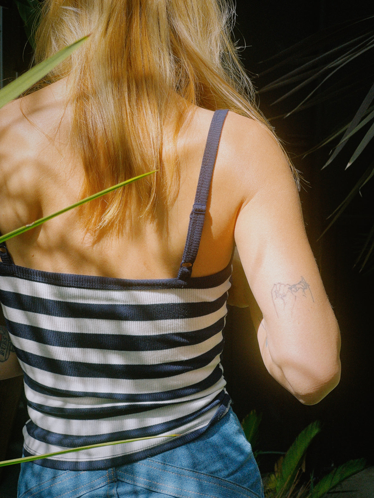 Gainsbourg tank in navy | restocked
