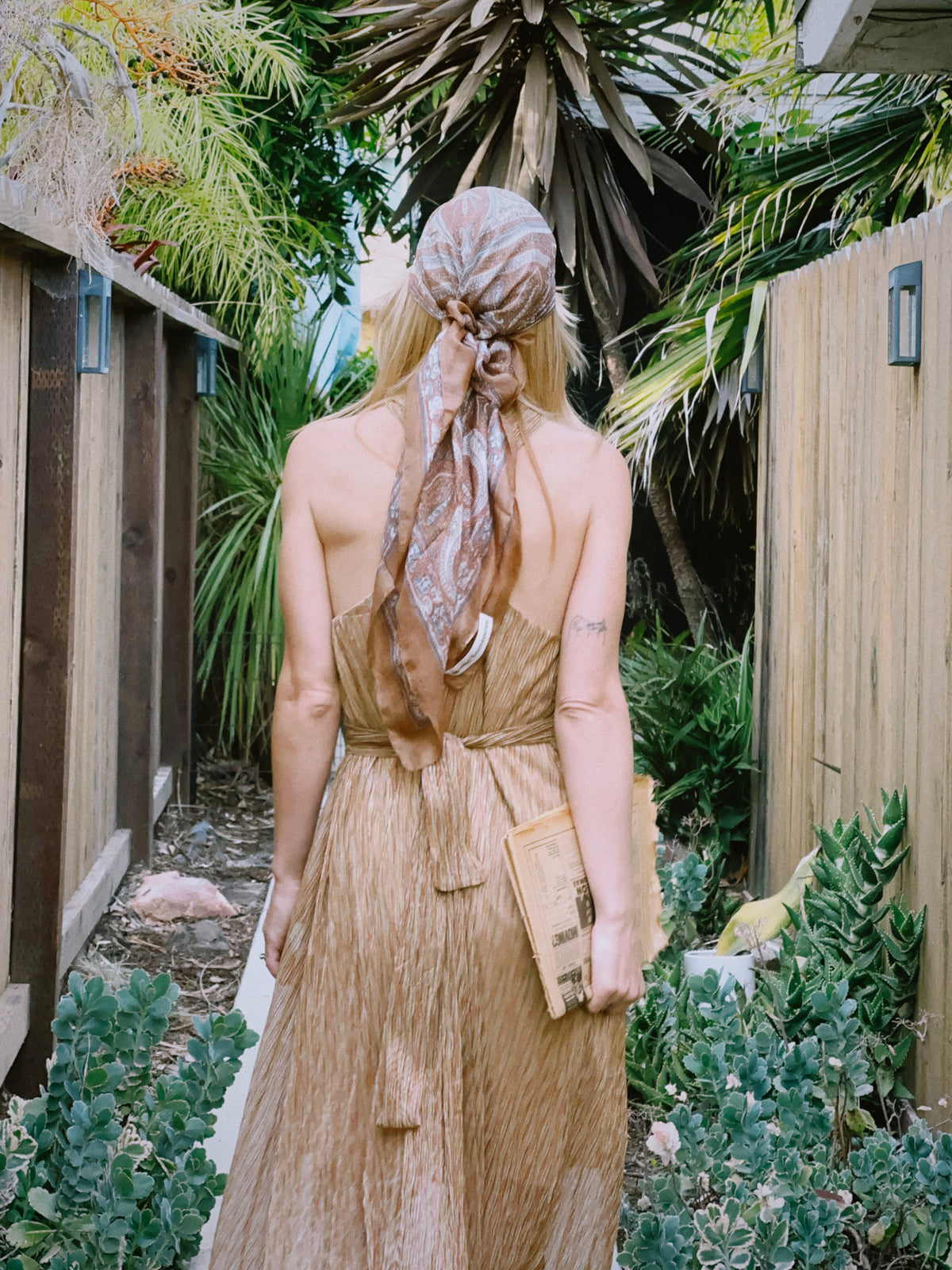 Gold Dust Woman dress FINAL SALE