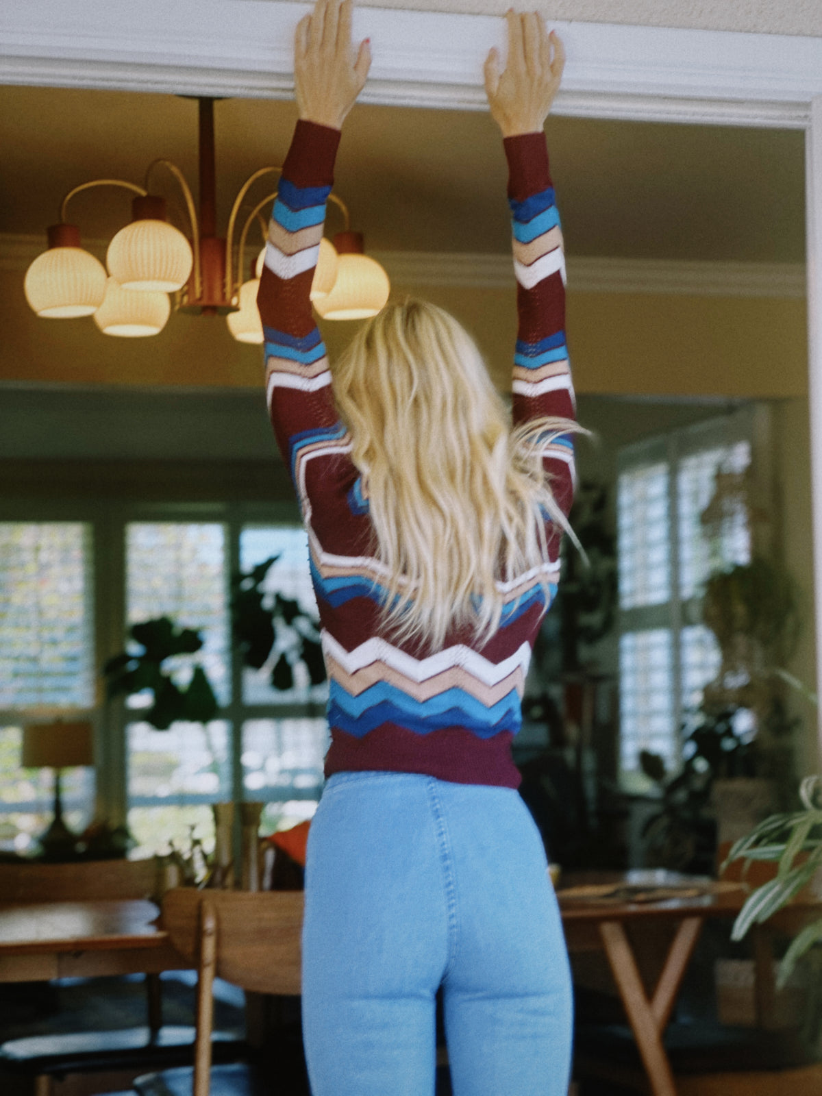 ziggy sweater in plum