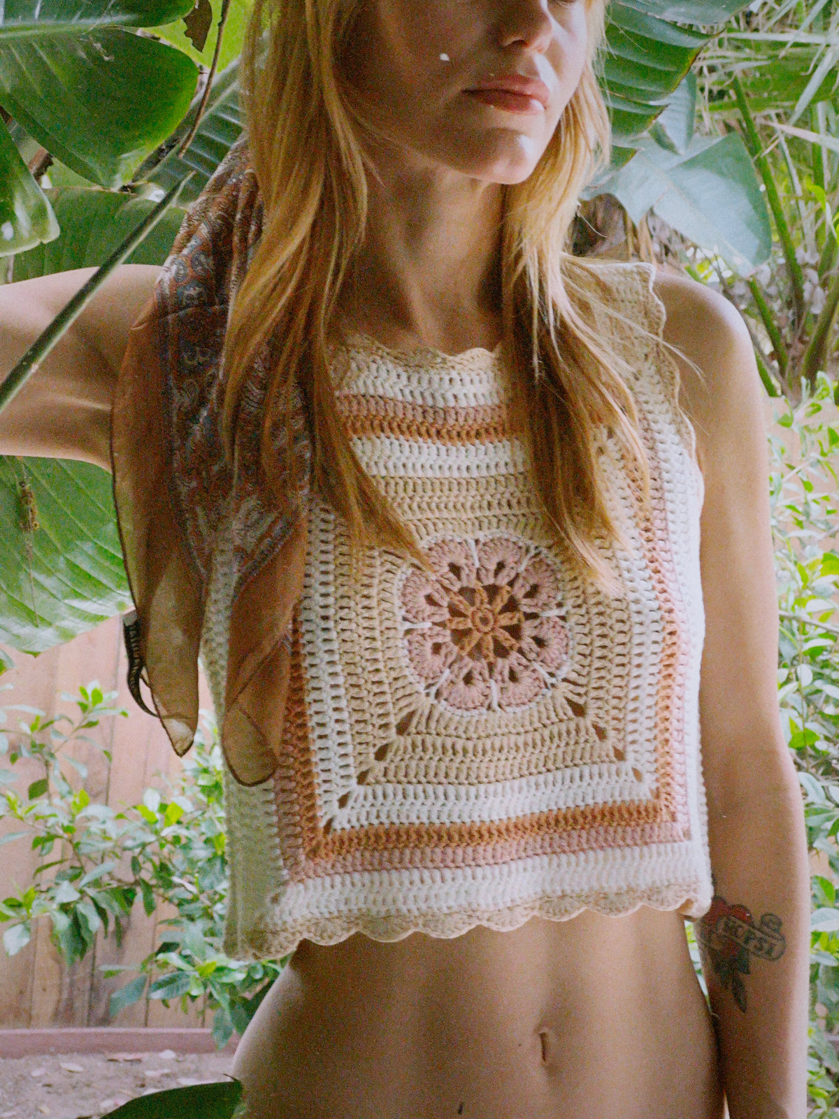 Flower Power crochet top