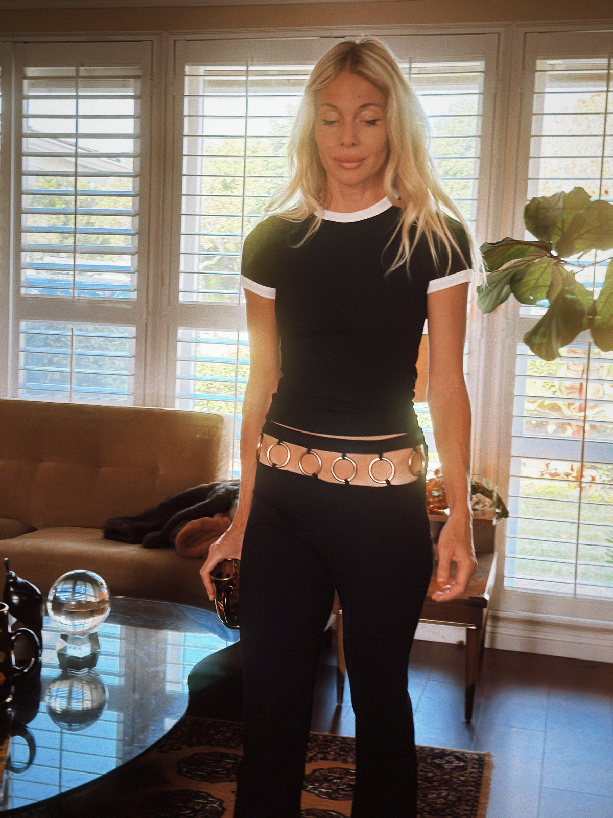 Locals Only ringer in Black
