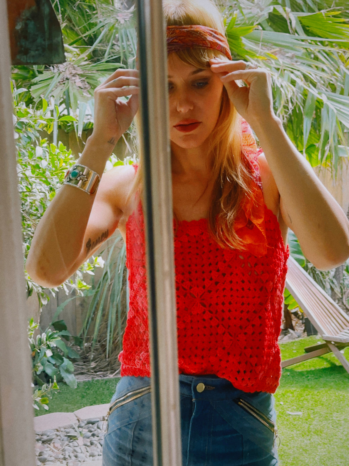 On the Road Again top in red FINAL SALE
