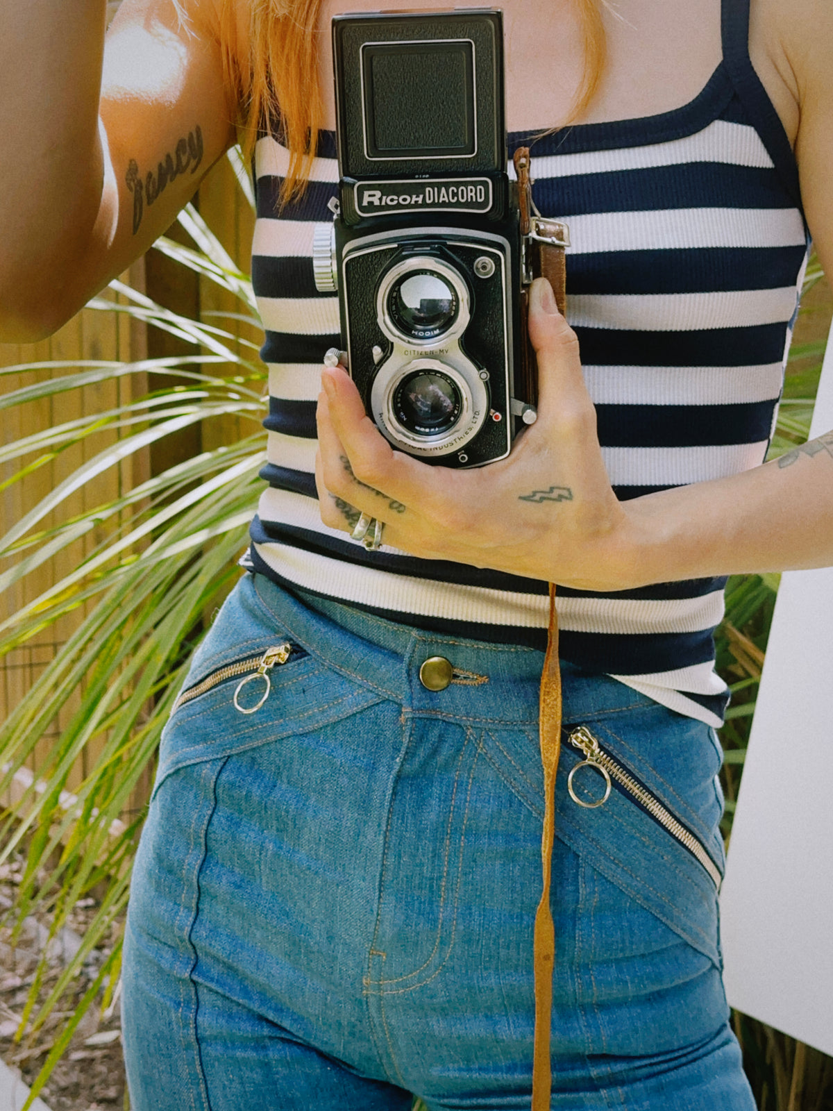 Gainsbourg tank in navy | restocked