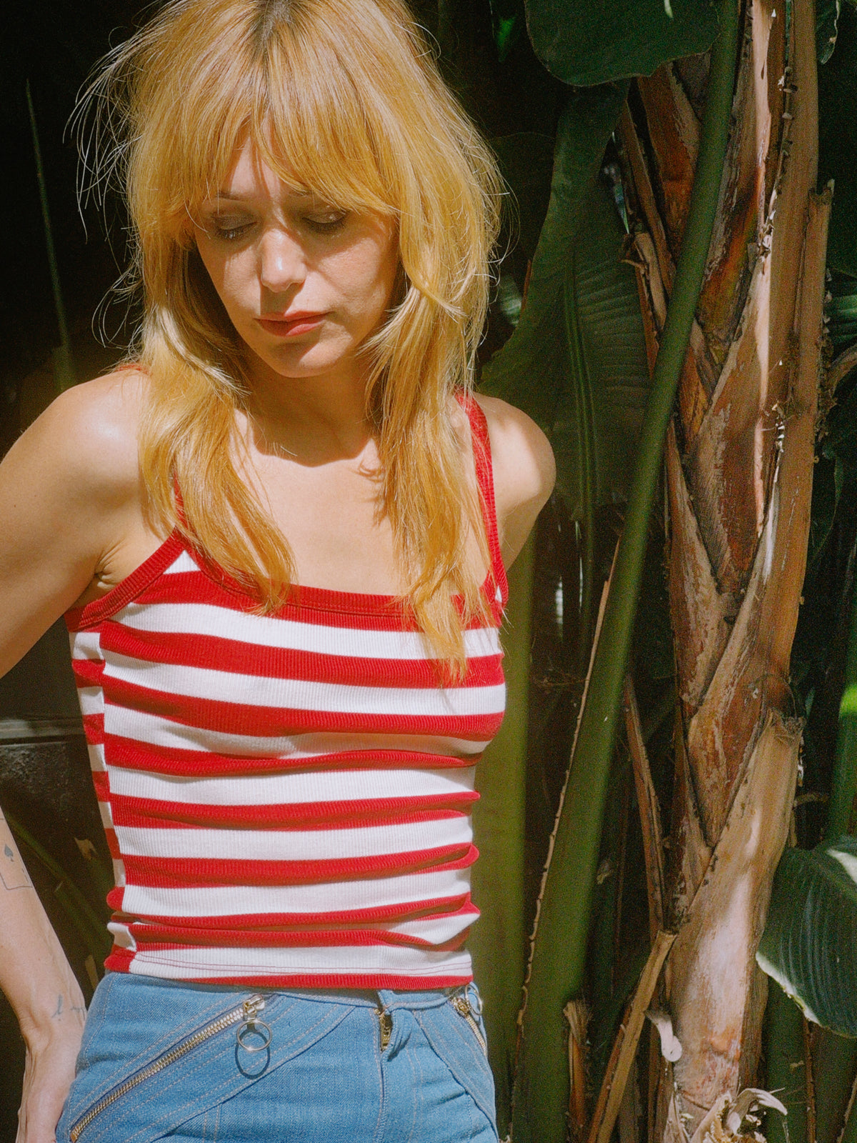 Gainsbourg tank in red
